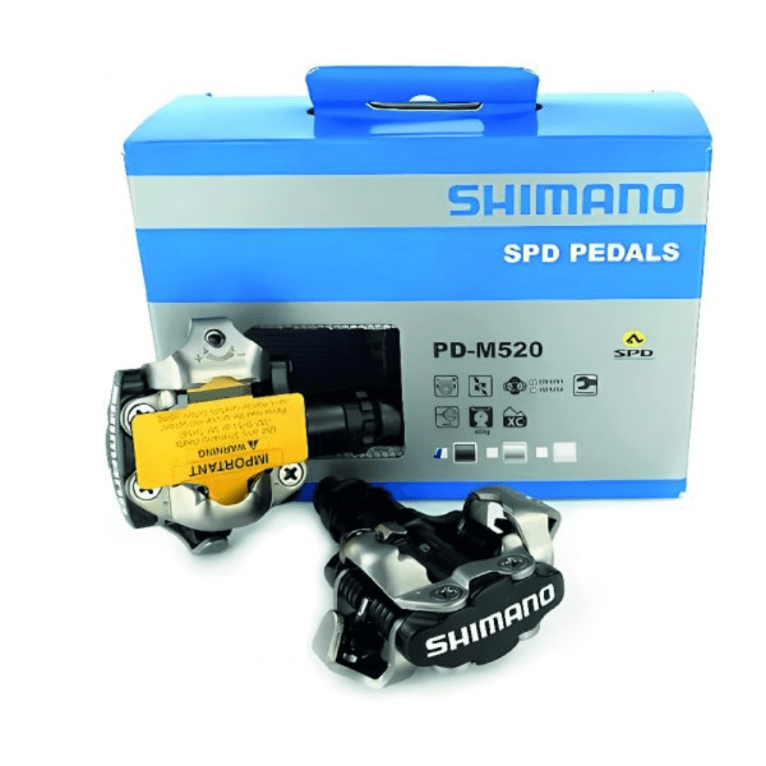 Pedales MTB Shimano PD-M520  Ciclo Mundo – Ciclo Mundo